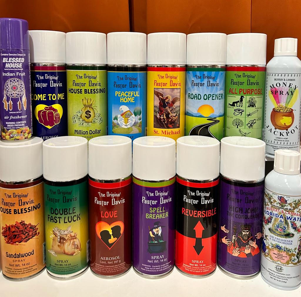 Spiritual Blessing Sprays – Clara Luz Candle Shop
